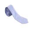 Italy Direct Shop Men's Light Blue And White Paisley Necktie