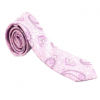 Italy Direct Pink And Purple Paisley Necktie
