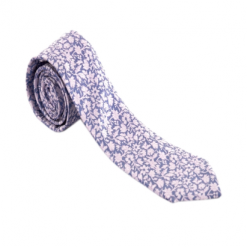 Italy Direct Pink And Purple Floral Necktie Shop Men's