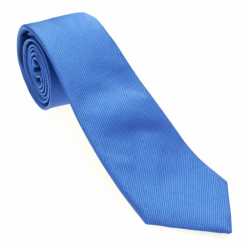 Italy Direct Shop Men's Light Blue Solid Necktie
