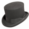 Italy Direct Shop Men's Charcoal Top Hat 1 Italy Direct Shop Men's Charcoal Top Hat