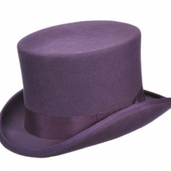 Italy Direct Purple Top Hat Shop Men's