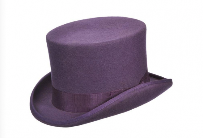 Italy Direct Purple Top Hat Shop Men's 3 Italy Direct Purple Top Hat Shop Men's