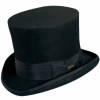 Italy Direct Black Mad Hatter Hat
