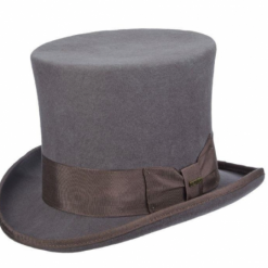 Italy Direct Grey Mad Hatter Hat Shop Men's