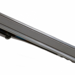 BlackJack Black Plated Stainless Steel Tie Clip