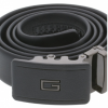 Italy Direct Shop Men's Black Belt With "G" Designed Buckle