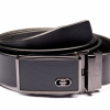 Italy Direct Black Belt With Designed Buckle