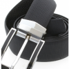 Italy Direct Traditional Black Belt With Silver Black Plated Buckle Shop Men's 1 Italy Direct Traditional Black Belt With Silver Black Plated Buckle Shop Men's