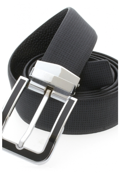 Italy Direct Traditional Black Belt With Silver Black Plated Buckle Shop Men's 3 Italy Direct Traditional Black Belt With Silver Black Plated Buckle Shop Men's