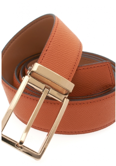 Italy Direct Traditional Orange Belt With Gold Buckle Shop Men's 3 Italy Direct Traditional Orange Belt With Gold Buckle Shop Men's