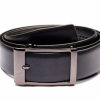 Italy Direct Traditional Black Belt With Oxidized Buckle Shop Men's