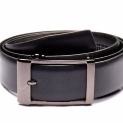 Italy Direct Traditional Black Belt With Oxidized Buckle Shop Men's