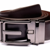 Italy Direct Traditional Dark Brown Belt With Oxidized Buckle Shop Men's 1 Italy Direct Traditional Dark Brown Belt With Oxidized Buckle Shop Men's