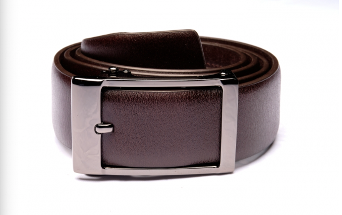 Italy Direct Shop Men's Traditional Brown Belt With Oxidized Buckle 3 Italy Direct Shop Men's Traditional Brown Belt With Oxidized Buckle
