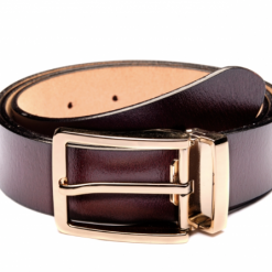 Italy Direct Traditional Brown Belt With Gold Buckle Shop Men's