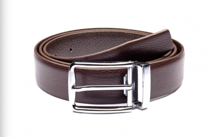 Italy Direct Traditional Brown Belt With Silver Buckle 3 Italy Direct Traditional Brown Belt With Silver Buckle