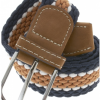 Italy Direct Tan And Navy Stretch Belt Shop Men's 1 Italy Direct Tan And Navy Stretch Belt Shop Men's