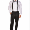 Italy Direct Black Suspenders