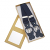 Italy Direct Navy Suspenders Shop Men's