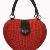 Banned Apparel Red Nikki Handbag Shop Women's