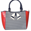 Banned Apparel Red Vintage Nautical Handbag