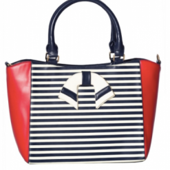 Banned Apparel Red Vintage Nautical Handbag