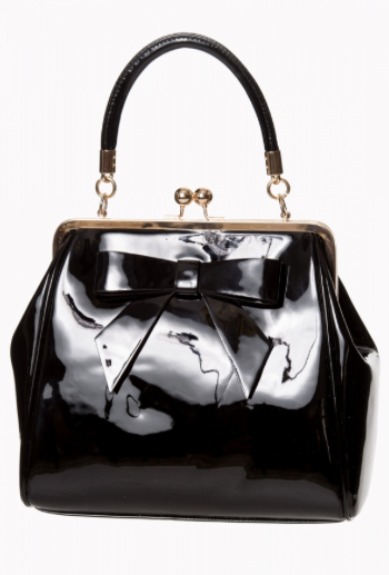 Banned Apparel Shop Women's Black American Vintage Handbag 3 Banned Apparel Shop Women's Black American Vintage Handbag