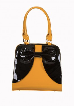 Banned Apparel Mustard Lila Clutch 3 Banned Apparel Mustard Lila Clutch