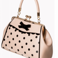 Banned Apparel Nude & Black Crazy Little Thing Handbag