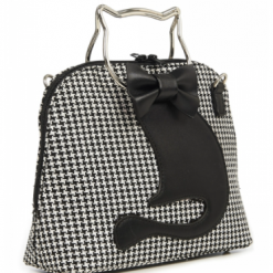 Banned Apparel Houndstooth Dixie Bag Handbag
