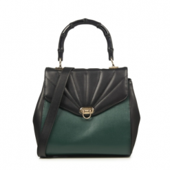 Banned Apparel Black/Green Bamboo Lux Handbag Shop Women's