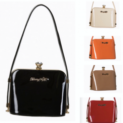 Banned Apparel Dark Blooms Handbag Shop Women's