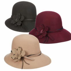 Italy Direct Shop Women's Begonia Cloche Hat