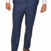 Italy Direct Royal Blue Sport Fit Dress Pants