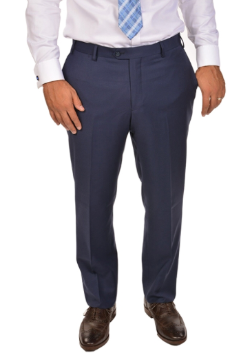 Italy Direct Beautiful Blue Sport Fit Dress Pants 3 Italy Direct Beautiful Blue Sport Fit Dress Pants