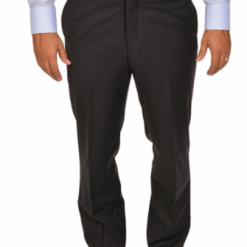 Italy Direct Charcoal Sport Fit Dress Pants