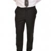 Italy Direct Shop Men's Black Sport Fit Dress Pants