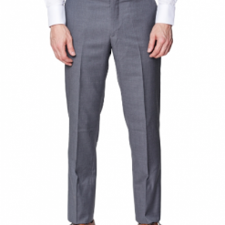 Italy Direct Shop Men's Medium Grey Slim Fit Dress Pants