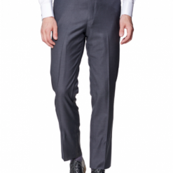 Italy Direct Charcoal Slim Fit Dress Pants Shop Men's