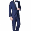 Italy Direct Navy Slim Fit Tuxedo Jacket