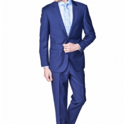 Italy Direct Slim Fit Beautiful Blue Two Piece Suit GB-Beautiful-Blue
