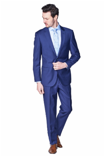 Italy Direct Slim Fit Beautiful Blue Two Piece Suit GB-Beautiful-Blue 3 Italy Direct Slim Fit Beautiful Blue Two Piece Suit GB-Beautiful-Blue