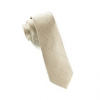 Italy Direct Light Champagne Native Herringbone Necktie