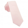 Italy Direct Blush Linen Row Necktie