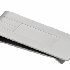 BlackJack Shop Men's Stainless Steel Money Clip