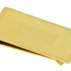 BlackJack Shop Men's Gold Plated Stainless Steel Money Clip