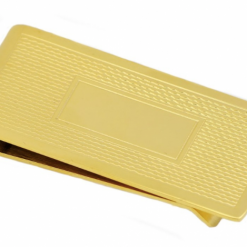 BlackJack Shop Men's Gold Plated Stainless Steel Money Clip