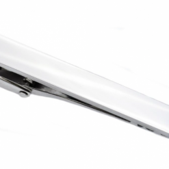 BlackJack Stainless Steel With Black Cubic Zirconia Tie Clip Shop Men's