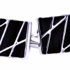 Italy Direct Black Plated Cufflinks Shop Men's